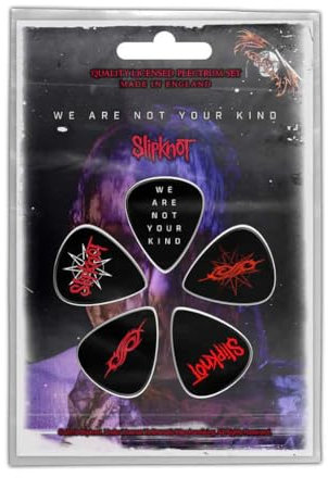 Slipknot Plektrum, We Are Not Your Kind, 5 Stück