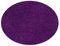 rugsx Einfarbiger Teppich Eton für Zimmer, Wohnzimmer, Schlafzimmer, Teppichboden Auslegware, violett lila, Verschiedene Größen, Kreis 170 cm