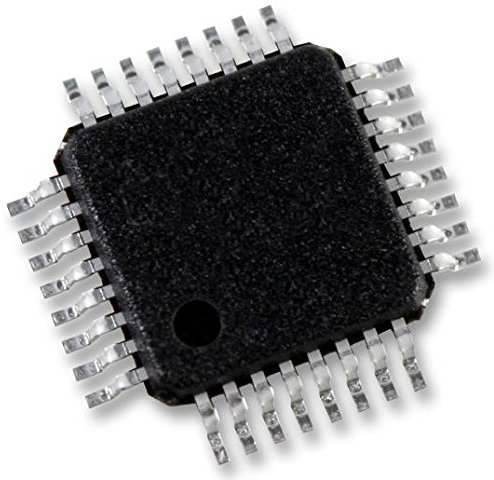MCU, 8BIT, AVR, 32K Flash, USB, 32TQFP | Mikrocontroller (MCU) Anwendungsspezifische IC's, 1 x Qty – ATMEGA32U2-AU