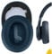 Geekria QuickFit Protein Leather Replacement Ear Pads for JBL Live 650 BTNC, Lifestyle E65BTNC, Duet NC, Live 660 NC Headphones Ear Cushions, Headset Earpads, Ear Cups Repair Parts (Blue)