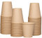 Lot de 50 gobelets jetables en carton kraft de 225 ml réutilisables pour le café, l’eau, le lait, le thé, les boissons chaudes ou froides. Pour un usage à la maison, au bureau et au café.