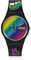 Swatch Damenuhr BIOCERAMIC SO31B101, Streifen
