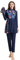 Women Muslim Swimsuit 3 Pieces Islamic Burkini Modest Swimwear Full Cover Rash Guard Long Sleeve Swim Top with Pants Hijab Swimming Costume Tankini Set Summer Beachwear Navy Blue 1 XXXL