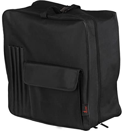 Snare Drum Rucksack Professionell 15 Zoll Snare Drum Tasche mit Schultergurt außerhalb der Taschen Musikinstrument Rucksack Hülle Schwarz