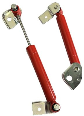Zusätzlicher Stoßdämpfer Set rot für Gabel/Moped Ciao C7 Sc Px P Pxv Pv Teen Mix FL