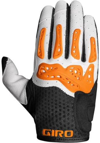 Giro Gnar Fahrrad Handschuhe lang orange/grau 2024: Größe: L (9)