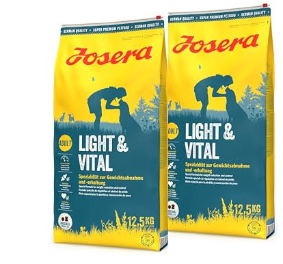 Josera Josera Light & Vital 2 x12,5kg Sparpaket Trockenfutter für Hunde