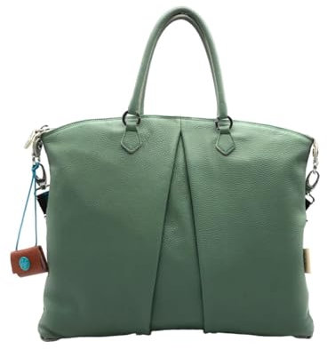 GABS Vielfältig umwandelbare Ledertasche: Die flache Tasche wird zu einem Shopper, einem Topcase, e