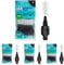 TePe Interdental Brush, Original, Black, 1.5 mm/ISO 8, 8pcs, plaque removal, efficient clean between the teeth, tooth floss, for narrow gaps (Packung mit 4)