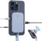 PULWTOP Case SSD M.2 with Magnetic for iPhone 15 Pro/Pro Max ProRes & Laptops, USB 3.2 External SSD Enclosure Adapter for M.2 2230/2242/2260/2280 NVMe&SATA M Key/M+B Key SSD(SSD not included)