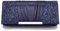 YUEZHAN Abendtasche Damen Clutch Blinkende Abend Tasche Braut Handtasche Damen Clutch Dunkelblau