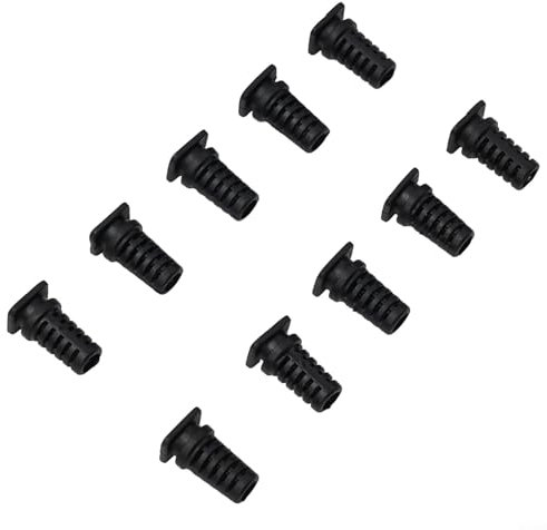 Lastdaytime Manicotti per connettori per cavi di scarico della trazione, pressacavo, connettori per pressacavo per utensili elettrici, protezione cavi per trapani elettrici (5 mm, nero)