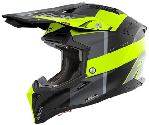 AIROH AVIATOR 3 MONARCH YELLOW MATT M