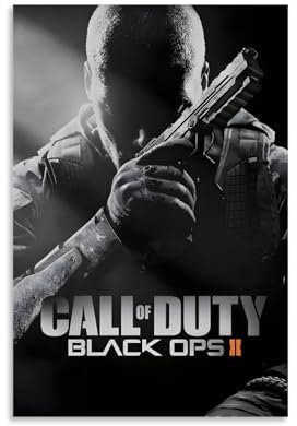 Wfhbcnhg Leinwanddruck, Motiv: Call Of Duty Black Ops 2, ästhetische Wandkunst, moderne Heimdekoration für Schlafzimmer, Wohnzimmer, 40 x 60 cm, ungerahmter Stil