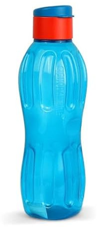 SIGNORA WARE to Go Eco 750ml Eco Easy Flip Top Trinkflasche EcoEasy (türkis rot)
