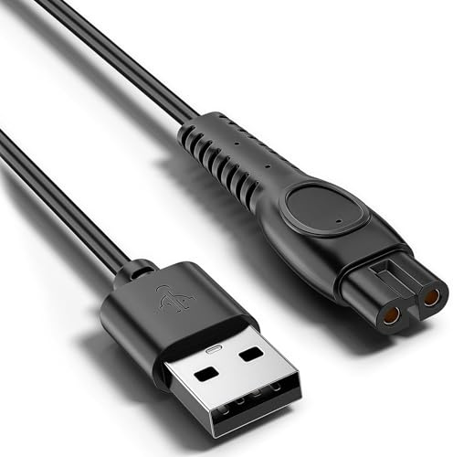 Solihigh 5V Charging Cable Fit for Philips One Blade Charger QP2724, QP2734,QP2824, MG7940, MG7920,MG5910, MG9520 MG7950 X5005 X5006 QP1924 QP2724 QP2834 BT3238 Shaver USB Charging Cable