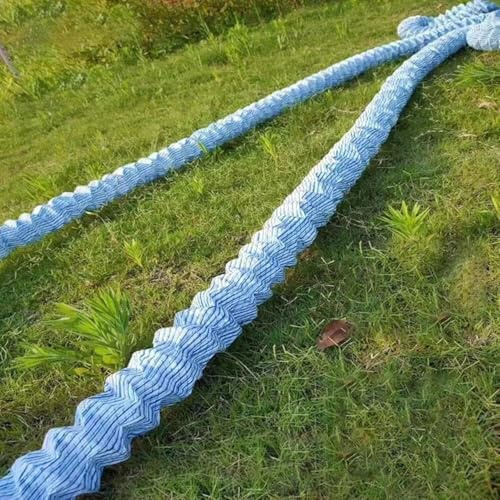 VDCVADKYE Tubo Flessibile per drenaggio sotterraneo, Tubo di Scarico Francese in PVC, Filo Acciaio Non Tessuto, Diametro 50 mm, Lunghezza 1-30 m(L 20m/65.6ft)