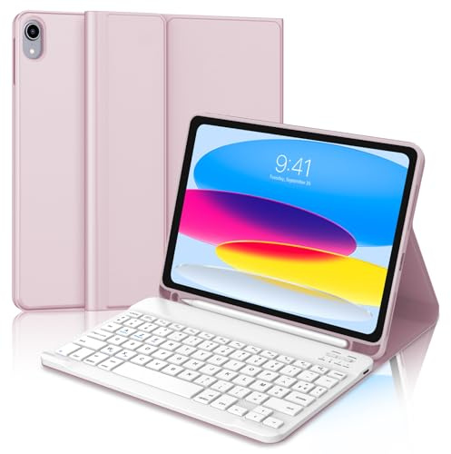 JADEMALL Custodia Tastiera per iPad 9.7, iPad 6a/5a Generazione 2018/2017, iPad Air 2/1-2014/2013, Italiana QWERTY Tastiera Bluetooth Magnetica Staccabile per 9.7 Pollici, Verde Scuro