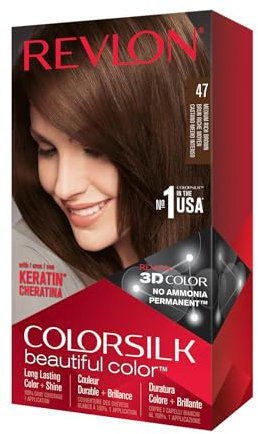 REVLON Colorsil Permanent Hair Colour, Medium, Rich Brown 47