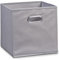 Zeller 14130 Aufbewahrungsbox, Vlies, L 28 x B 28 x H 28 cm, grau