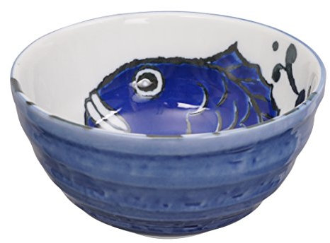 TOKYO design studio Mixte Bols Snapper, Bleu, 16 x 8,5 cm