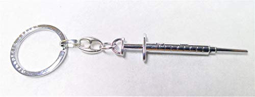 Bomboniere Laurea in Medicina Infermieristica Siringa con Portachiavi Fai da Te Spedizione Gratuita 10 PEZZI (Grande) 094