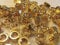 M8 BRASS FULL NUTS SOLID BRASS (8mm NUTS 12-PACK)