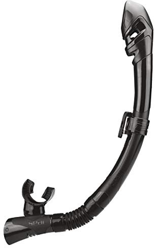 SEAC 0840032003520 eine schnelle Tech Dry Erwachsene Tauchen und Schnorcheln Dry Schnorchel, schwarz