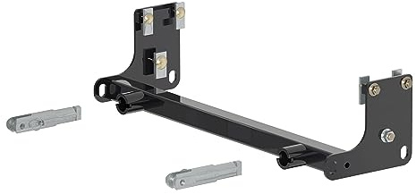CURT 70102 Custom Deichsel-Grundplatte Halterungen für Schlauchboot, Select Jeep Wrangler JK