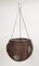 Gardman Faux Rattan 9″ Ball Hanging Basket – Brown