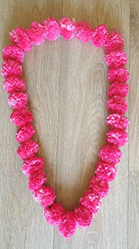 Estationeryhouse - Ghirlande Artificiali, Lunghezza 0,8 m, Colore: Rosa Brillante