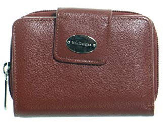 Mac Douglas Portefeuille Danemark Buni en cuir ref_23051 22F Acajou foncé 13 * 10 * 3