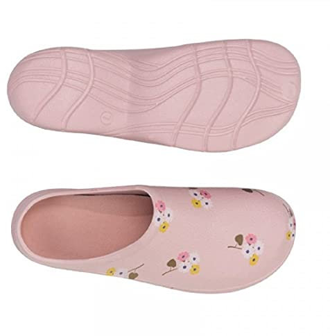 Briers Sabots de jardin pour homme et femme Taille 37-45, motif floral rose, 37 EU