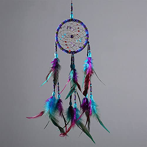 TYUTYU Dreamcatcher Traumfänger/Dreamcatcher/Schlaf gut (Color : Light Grey)
