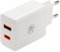 FeinTech NLG00833 30 W Chargeur USB C PD Charge Rapide USB A et USB C Power Delivery PPS Chargeur Rapide Compatible avec iPhone 13 Google Pixel 6 Samsung Galaxy S22