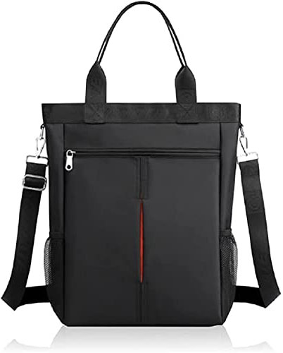zhongningyifeng Men's Tote Bag Laptop A4 Shoulder Bag Nylon Messenger Bag Crossbody Purse Waterproof for Business Travel Work Outdoor