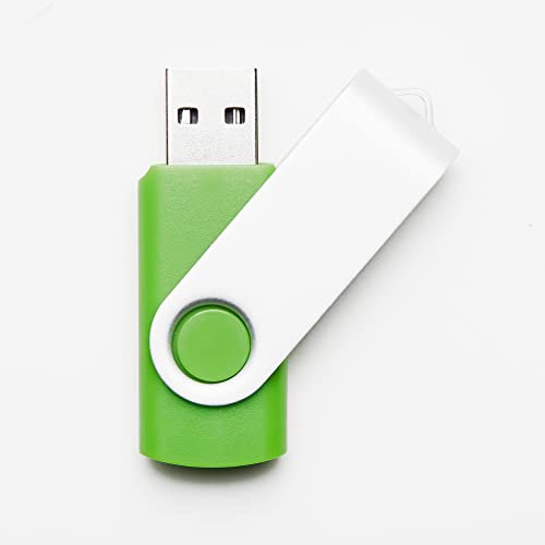 8GB Green USB 2.0 Flash Drive Wholesale Lot Bulk Memory Stick
