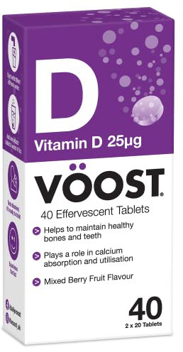 Vöost Vitamin D Pack Of 40 Everscent Tablets