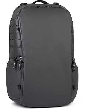 Besnfoto Camera Backpack Waterproof for Photographer DSLR Photography Bag Large with Laptop Compartment Tripod Holder for Men Hiking, Black