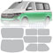 MaxEarn Lot de 8 stores thermiques internes pour VW LWB T4, pare-soleil de luxe, pare-soleil avant de fenêtre, pare-soleil d'été et housses d'isolation d'hiver pour camping-cars VW et camping-cars
