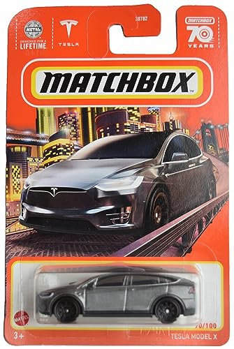 Matchbox Tesla Model X, Grau 90/100