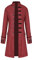 Halloween Herren Kostüme Vintage Frack Jacke Für Männe Party Oberbekleidung Oberteile Schmale Passform Gehrock for Herren Frack Mantel Uniform Für Männer Smoking Karneval Kostüm-Outfits（3-Wine，3XL）