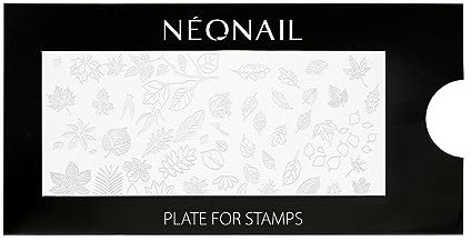 NEONAIL Stamping Plate 21 - Stamping Platte - Schablonen Platte - Nail Art - Nageldesign - Nagel Stempel Schablone - French Nails Schablone - Nagelkunst Stempel