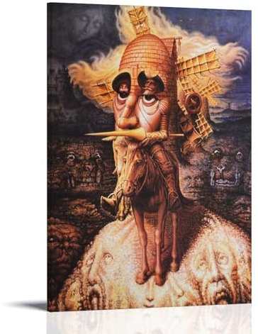 Optische Täuschung von Salvador Dalí Maler, Kunstwerk, Poster, Leinwand, Wandkunst, dekorativ, Schlafzimmer, modern, Heimdruck, Bild, Kunstwerk, 60 x 90 cm