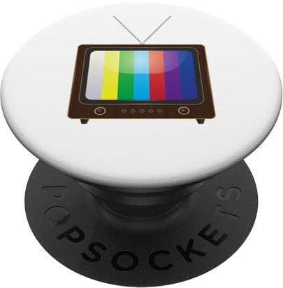 Love Retro Mixtape 80's This Is My 80s Old TV 1980er 90's PopSockets mit austauschbarem PopGrip