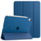 TiMOVO Funda para iPad Air 11 Pulgadas M3/M2 (2025/2024), iPad Air 5ª/4ª generación (2022/2020) 10,9 Pulgadas, Cubierta Trasera Tableta Inteligente con Auto Estela/Sueño, Gris Azul