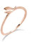 Beydodo Ringe für Damen 585 Rotgold, Trauringe Herz mit Diamant Rotgold Ringe Verlobung und Hochzeit Gr.52