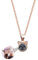 Svyqwmz Personalisierte Katze Anhänger Foto Projektion Halskette Ich liebe dich in 100 Sprachen Halskette Gedenkschmuck für Frauen Männer Familie Freund
