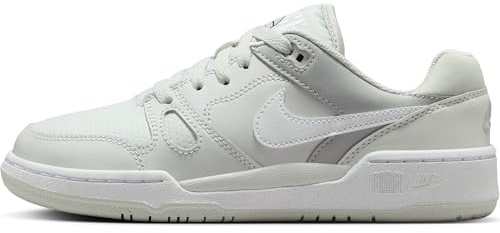 NIKE Full Force Low Sneaker, Photon Dust/White/Lt Smoke Gre, 34 EU