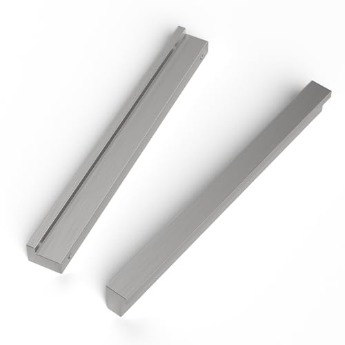 LONTAN 10 Stück Griffe Silber Möbelgriffe 160mm lochabstand Schrankgriffe Küchengriffe für Küchenschränke Türgriffe Schubladengriff